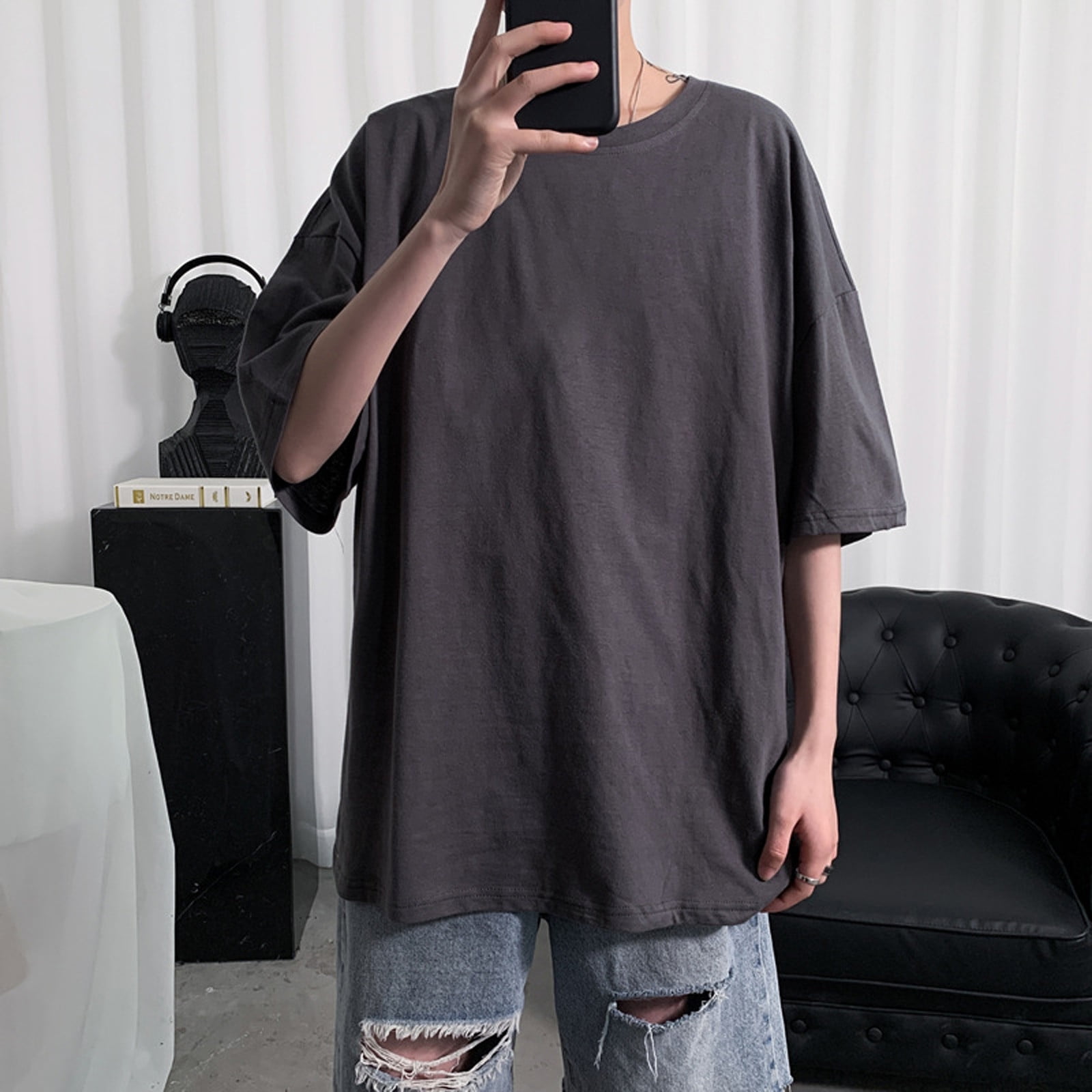 T-shirt Oversize Imprimé Katy Perry – Coton, Manches Courtes, Col Rond, Unisexe, XS-3XL
