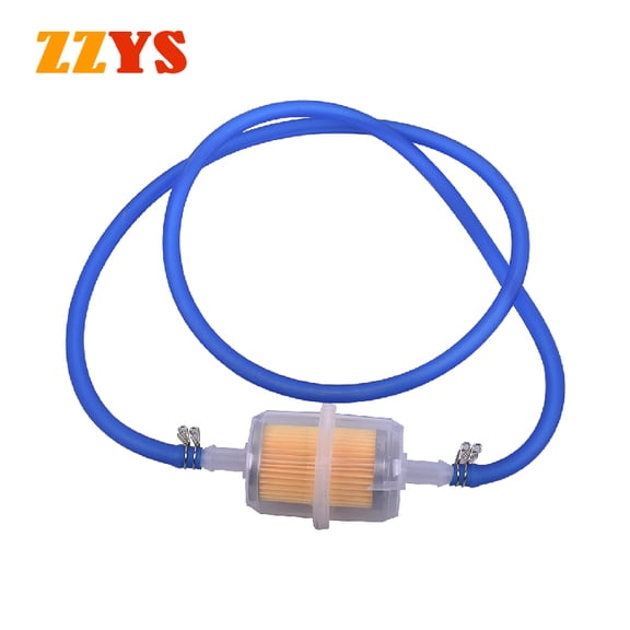 Dark Gray-Oil Filter and Tube and Hoses with Clip, Oil Cup, For Motorcycle, Scooter, Dirt Bike, ATV Go Kart, Gasoline, Gasoline, Liquid, Oil, Fuel