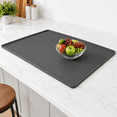 Dark Gray Silicone Kitchen Counter Mat 48