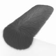 thumbnail image 1 of FabricLA Dark Gray Faux Fur Accent Cut 18 x 60 Inches with Rounded Edges for Holiday & Christmas Decor, 1 of 9
