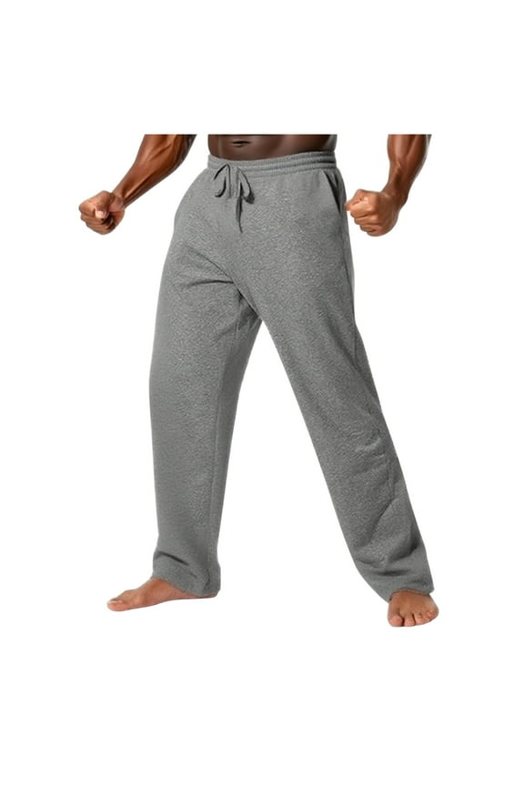 Dark Gray Trousers Pants for Man Fall Summer Track Gym Casual Running Pleated Paperbag Straight Leg Basic Long Leg Trousers Pants Man 2026 Clothes Fashion M