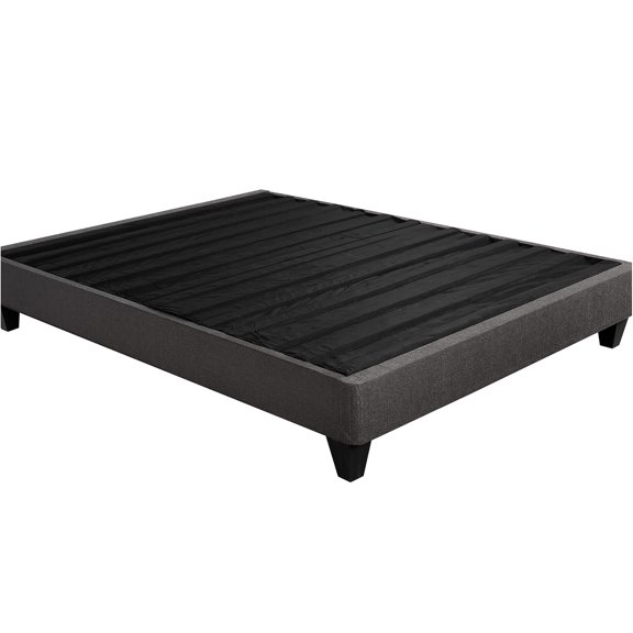 Dark Gray Twin Size Bed Base - - Frame Degradation- Upholstery