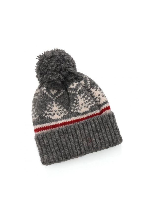 Dark Gray Winter Hat For Men And Women Dark Gray Thick Warm Knitted Ear Protection Cold Polyester Spandex One Size Fits All