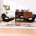 thumbnail image 1 of Dark Gray Upholstered Hanging Chair with Comfortable Seating / Ideal for Watching TV in Bedroom, 1 of 5