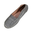 thumbnail image 1 of Dark Gray Women Slip On Flat Moccasins Lightweight Design For Work Comfortable Indoor And Outdoor Casual Activities, 1 of 9