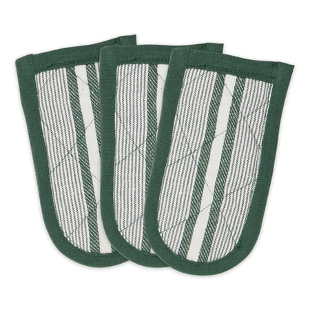 Dark Green Chef Stripe Pan Handle (Set of 3)