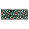 thumbnail image 1 of Dark Green Christmas Ornament Pattern Kitchen Rug Mat,Kitchen Runner Rugs Non Skid Washable,Decorative Kitchen Floor Mats for Kitchen,Sink,Laundry,17"X47", 1 of 5