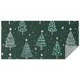thumbnail image 1 of Dark Green Christmas Tree Pattern Rectangle Tablecloth 60"x120",Waterproof Polyester Rectangle Table Cloth, Wipeable Spillproof Polyester Tablecloth for Dining, Camping, Indoor and Outdoor, 1 of 6