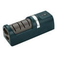 thumbnail image 1 of Dark Green Electric Knife Sharpener for Kitchen, USB Charging Auto Blade Sharpener, Heavy Duty Fast Sharpening Machine for Dull Knives, 7 inch Compact Cooking Accessory, Safe & Easy to Use, 1 of 3