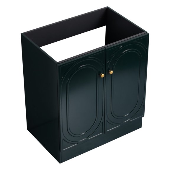 Dark Green Finish - Smooth and Durable Surface - Bathroom - Easy to Maintain