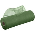 thumbnail image 1 of Dark Green Floral & Wedding Decor Netting, 10.4In X 10 Yards - For Flower Bouquets, Wedding Arch Decor, Party Arrangements, Craft Projects, Gift Wrapping - For Professional, 1 of 3