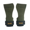 thumbnail image 1 of Dark Green Gounod One Size Pair Gounod Leather Sports Non-Slip Palm And Wrist Guard Equipment Fitness Weightlifting Assist Belt Pull-Up Protective Gear, 1 of 1