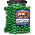 thumbnail image 1 of Dark Green Jordan Almonds by Its Delish, 3.5 lbs. Jumbo Container  Candied Almond Nut with Sweet Hard Candy Coating - Weddings Birthday Boy Baby Shower Theme Party Favors Candy Buffets - Vegan &..., 1 of 7