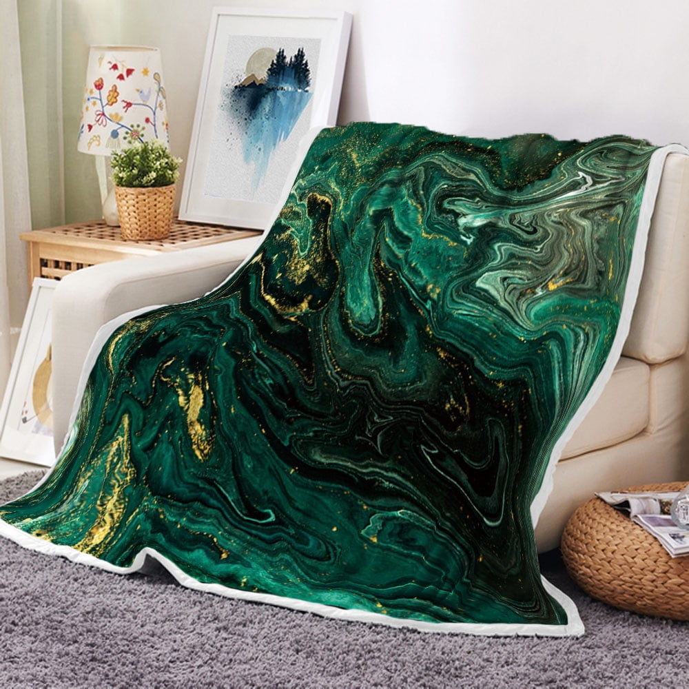 Dark gold throw blanket sale