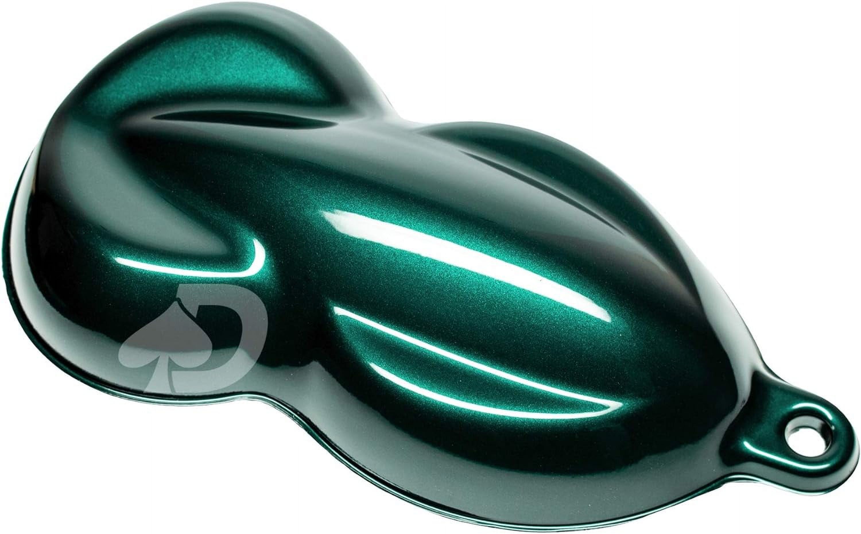 Dark Green Mica Powder Pigment "Deep Forest Pearl" 25G Automotive