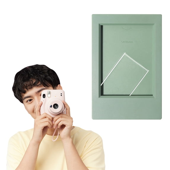 Dark Green Mini 3 Inch Photo Frames (2x3 Inch), Mini Picture Frames for 3 inch Film, Small Film Frame Photo Holder Tabletop Display