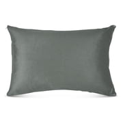 Dark Green Plush Pillow Cases Queen Size Ultra Soft Warm Pillowcases with Zipper 20"x30"
