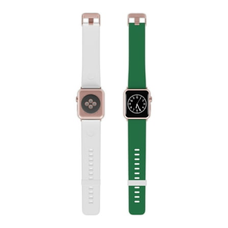 Dark Green Rubber Silicone Band For Apple Watch 1-9/SE/Ultra iWatch Gym