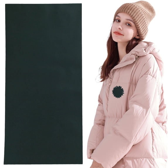 Dark Green Self Adhesive Patch Repair Patch by Dusknt Adhesive Nylon Repair Lightweight Fabric Repair Kit for Clothing Down Jacket Tent Easy Quick Fix