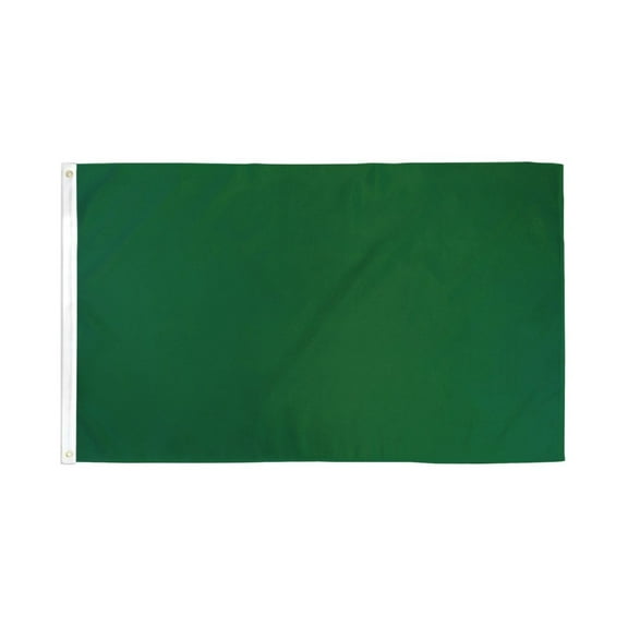 Dark Green Solid Color Flag 2x3ft Poly