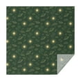 thumbnail image 1 of Dark Green Sun Planet Star Cloud Pattern Square Tablecloth,Waterproof Square Table Cover,Wipeable Spillproof Washable Table Cover for Home Kitchen Party Decor 60"x60"(152x152cm), 1 of 6