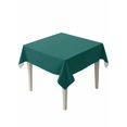 thumbnail image 1 of Dark Green Table Cloth, Modern Pure Dark Green Waterproof Tablecloth for Square Tables, Reusable Washable Fabric Table Cover for Restaurant Kitchen Dining Tables 54"x54", 1 of 6