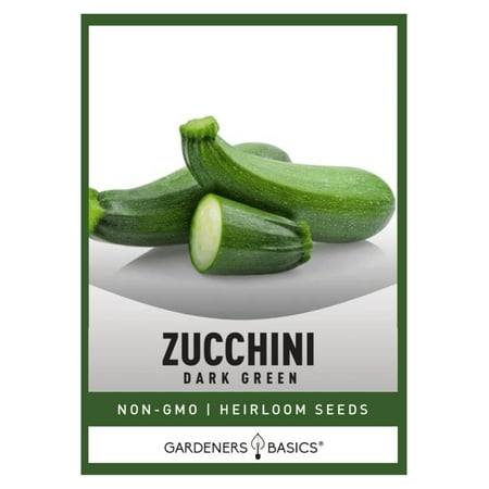 Dark Green Zucchini Seeds