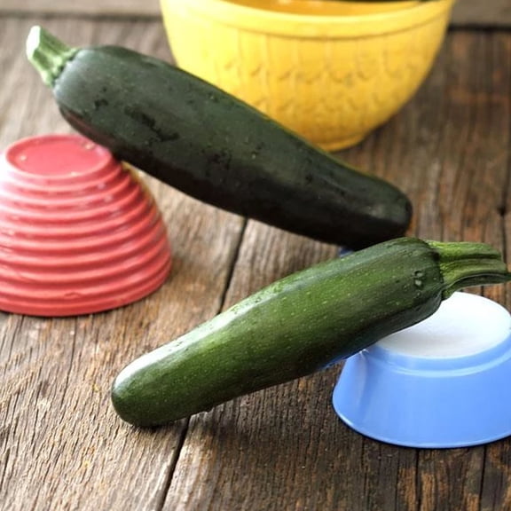 Dark Green Zucchini Squash Seeds - 1/4 LB ~700 Seeds - Heirloom, Open Pollinated, Non-GMO, Farm & Vegetable Gardening Seeds - Summer Squash
