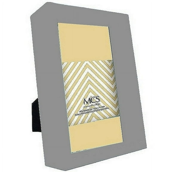 Dark Grey Deep Recessed Wood 5x7 frame by MCS - 5x7