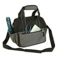 thumbnail image 1 of Dark Grey/Khaki Deluxe Tool Bag W Padding & Vinyl Backing For Construction Home, 1 of 2