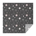 thumbnail image 1 of Dark Grey Mystical Pattern Square Tablecloth,Waterproof Square Table Cover,Wipeable Spillproof Washable Table Cover for Home Kitchen Party Decor 42"X42"(107x107cm), 1 of 6