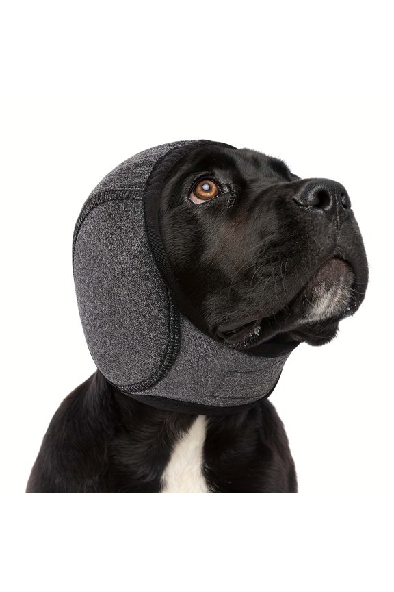 Dark Grey S Small Size Deep Shade Pet Dog Ear Protection For Winter And Aquatic Fun