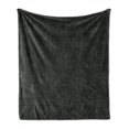 thumbnail image 1 of Dark Grey Soft Flannel Fleece Blanket, Antique Damask Pattern in 3D Style Classic Old Fashioned Floral Design, Cozy Plush for Indoor and Outdoor Use, 60" x 80", Charcoal Grey Dimgrey, by Ambesonne, 1 of 6