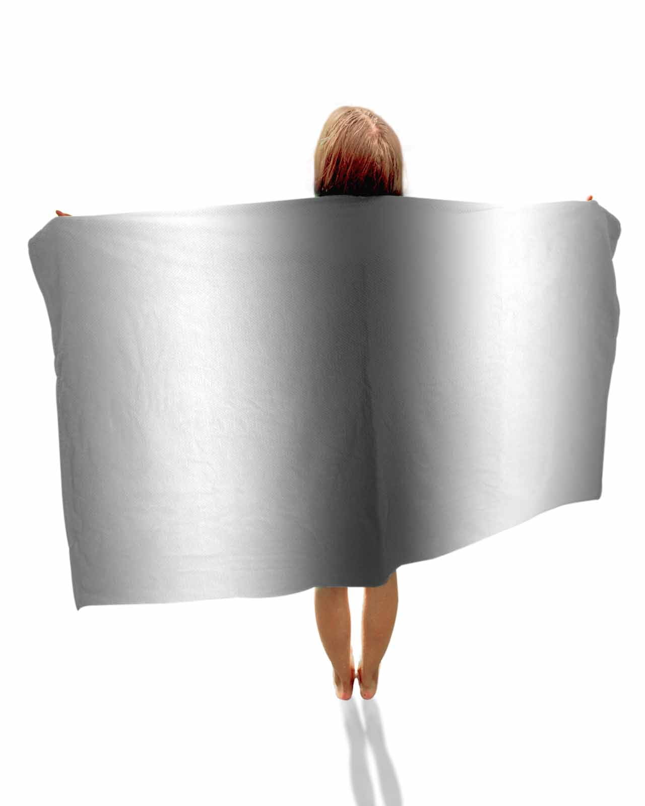 Dark Grey White Beach Towels Oversized Super Absorbent, Farmhouse Ombre ...