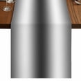 thumbnail image 1 of Dark Grey White Table Runner 90 Inches Long,Farmhouse Ombre Color Modern Simple Cotton Linen Table Runners Dresser Scarves,Fabric Tabletop Scarf Furniture Cover for Home Dinner Party 13"x90", 1 of 9