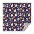 thumbnail image 1 of Dark Halloween Pattern Square Tablecloth,Waterproof Square Table Cover,Wipeable Spillproof Washable Table Cover for Home Kitchen Party Decor 42"X42"(107x107cm), 1 of 6