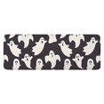 thumbnail image 1 of Dark Halloween White Ghosts Kitchen Rug Mat,Kitchen Runner Rugs Non Skid Washable,Decorative Kitchen Floor Mats for Kitchen,Sink,Laundry,17"x47.2", 1 of 7