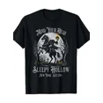 thumbnail image 1 of Dark Headless Horseman Illustration Featuring Eerie Haunted Theme Unisex T-Shirt, for men & women, up to size 5XL, 1 of 2