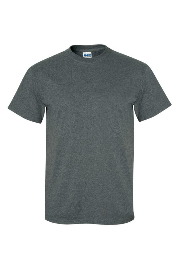 Dark Heather T-Shirts for Men - Gildan 2000 - Men Shirt Cotton Grey Men Tees Men's Value Shirts Best Mens Classic Short Sleeve T-shirt
