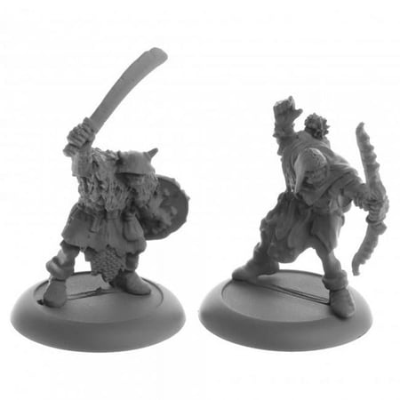 Dark Heaven Legends Orc Raiders Miniatures - 2 Piece