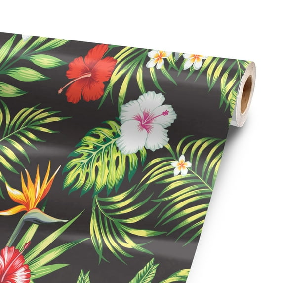 Dark Hibiscus 12” x 52” Vinyl Wrap Sheet for large or custom items | 3M wrap DIY to custom skin gear of all types and sizes, including vehicles, boats, appliances, furniture, atv’s,