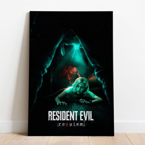 Dark Horror Scene Poster Resident Evil Wall Art Decor 12x18 UNFRAMED