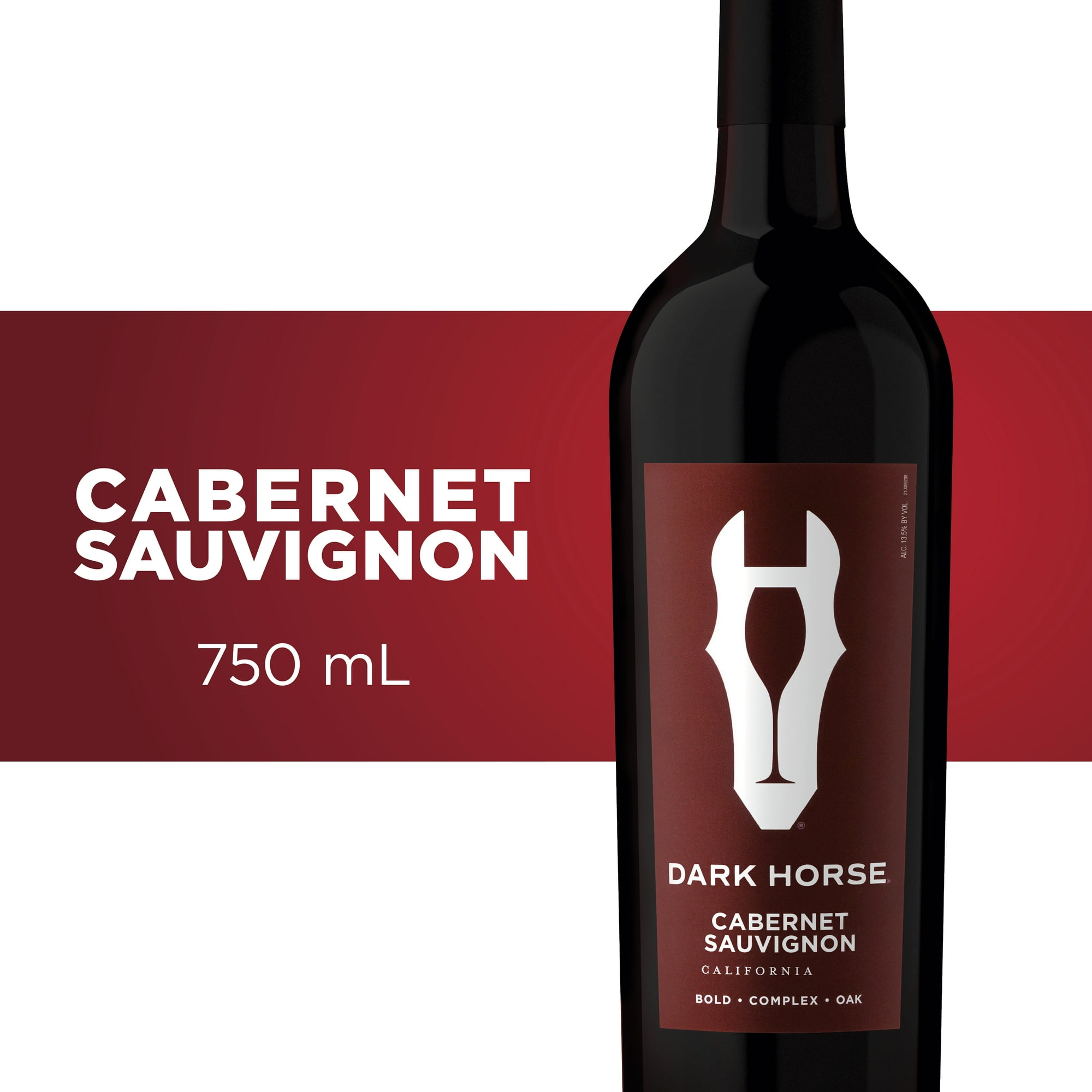 Dark Horse Cabernet Sauvignon Red Wine, 750ml Bottle