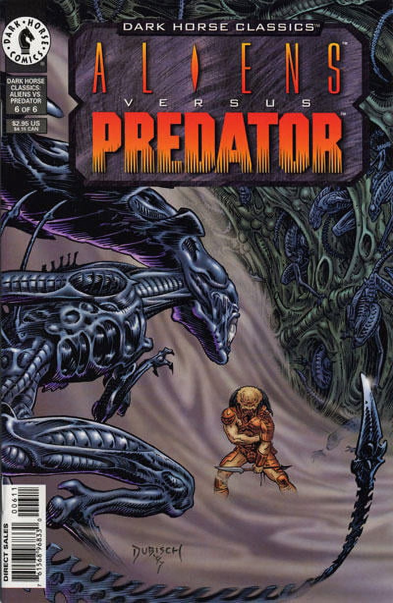 Dark Horse Classics: Aliens Versus Predator #6 VF ; Dark Horse Comic ...
