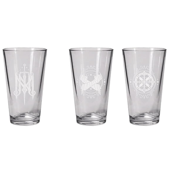 Dark Horse Critical Role: Mighty Nein  Beauregard & Yasha Pint Glass Set