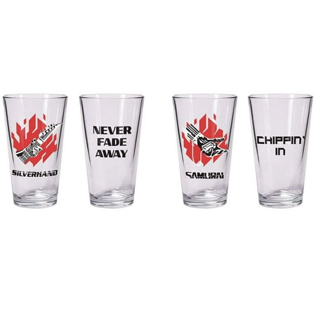 Dark Horse Comics - Cyberpunk 2077: Silverhand Pint Glass Set