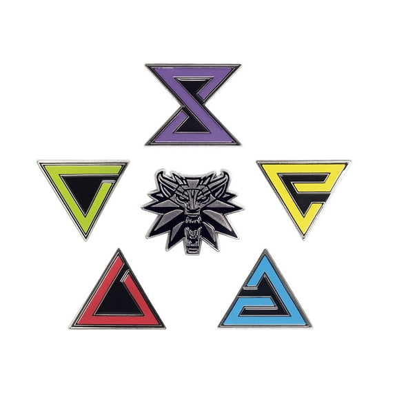 Dark Horse Deluxe The Witcher Wild Hunt Enamel Pin Set