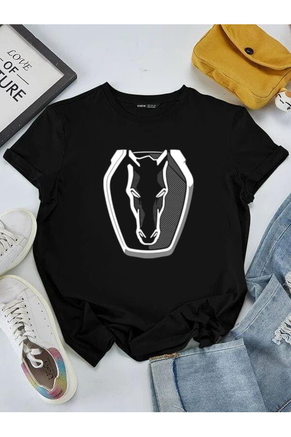 Dark Horse Mustang Badge 2024 Muscle Car Swag Logo Unisex Tee, for men & women, up to size 5XL
