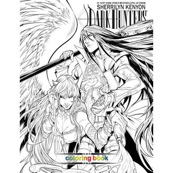 Dark-Hunter Coloring Book 01 (Paperback) by Sherrilyn Kenyon