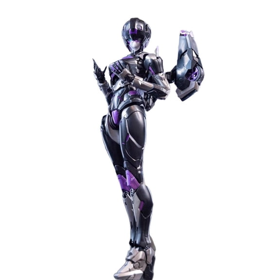 Dark Hunter Mecha Assembly Model Kit, Precision Plastic Frame Collectible Figure, Hobby Build Set for Static Display